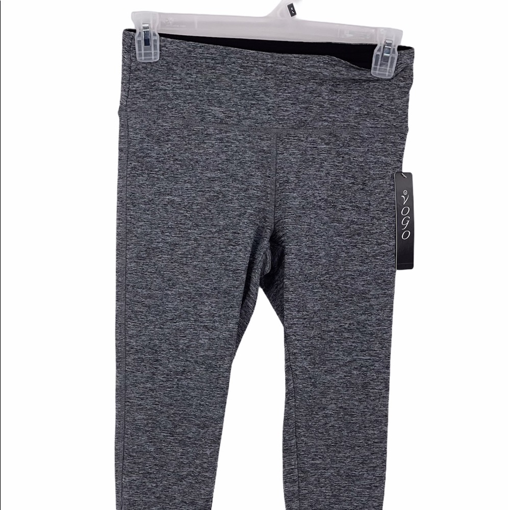 Vogo Gray/Black Pull On Athletic Pants M
